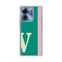 スリムプロテクションケース［ オリジナル - initial color line - V green ］