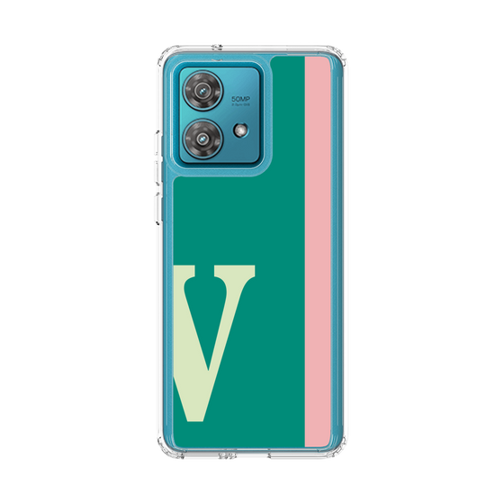 スリムプロテクションケース［ オリジナル - initial color line - V green ］
