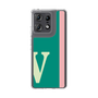 スリムプロテクションケース［ オリジナル - initial color line - V green ］