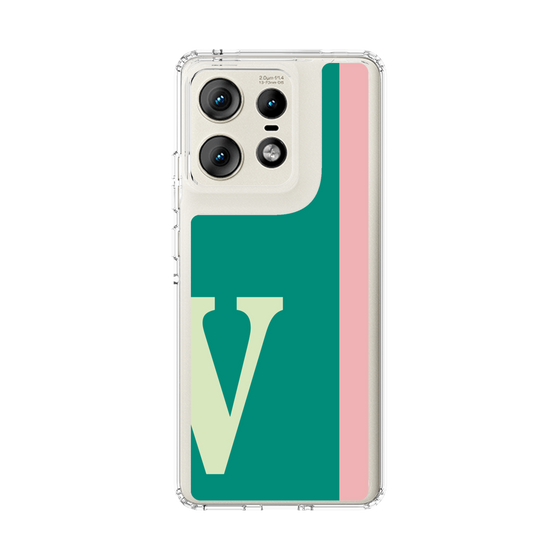 スリムプロテクションケース［ オリジナル - initial color line - V green ］