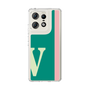 スリムプロテクションケース［ オリジナル - initial color line - V green ］