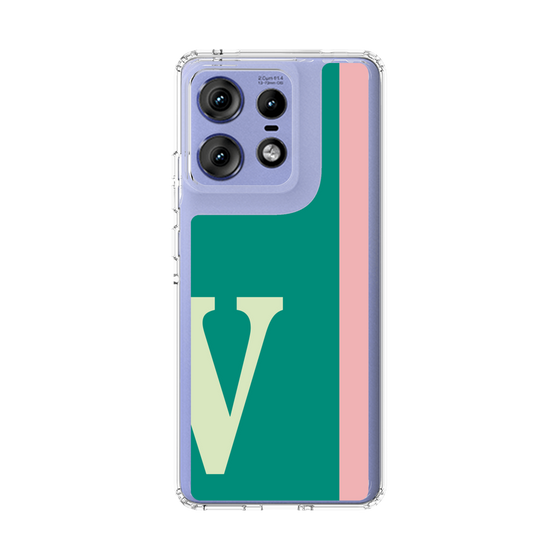 スリムプロテクションケース［ オリジナル - initial color line - V green ］