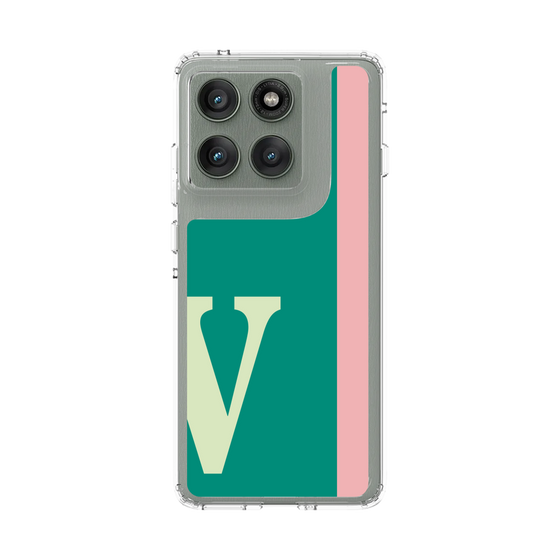 スリムプロテクションケース［ オリジナル - initial color line - V green ］