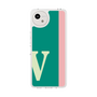 スリムプロテクションケース［ オリジナル - initial color line - V green ］