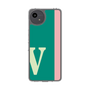 スリムプロテクションケース［ オリジナル - initial color line - V green ］