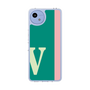 スリムプロテクションケース［ オリジナル - initial color line - V green ］