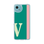 スリムプロテクションケース［ オリジナル - initial color line - V green ］