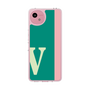 スリムプロテクションケース［ オリジナル - initial color line - V green ］