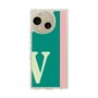 スリムプロテクションケース［ オリジナル - initial color line - V green ］