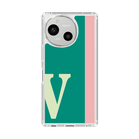 スリムプロテクションケース［ オリジナル - initial color line - V green ］