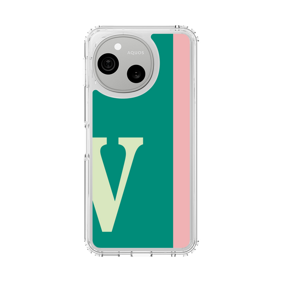 スリムプロテクションケース［ オリジナル - initial color line - V green ］