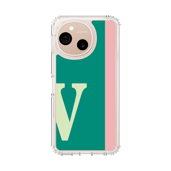 スリムプロテクションケース［ オリジナル - initial color line - V green ］