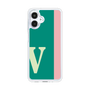スリムプロテクションケース［ オリジナル - initial color line - V green ］