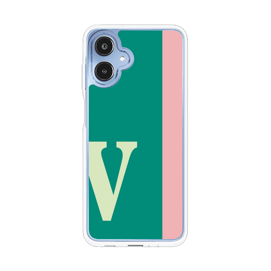 スリムプロテクションケース［ オリジナル - initial color line - V green ］
