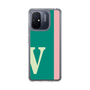 スリムプロテクションケース［ オリジナル - initial color line - V green ］