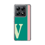 スリムプロテクションケース［ オリジナル - initial color line - V green ］