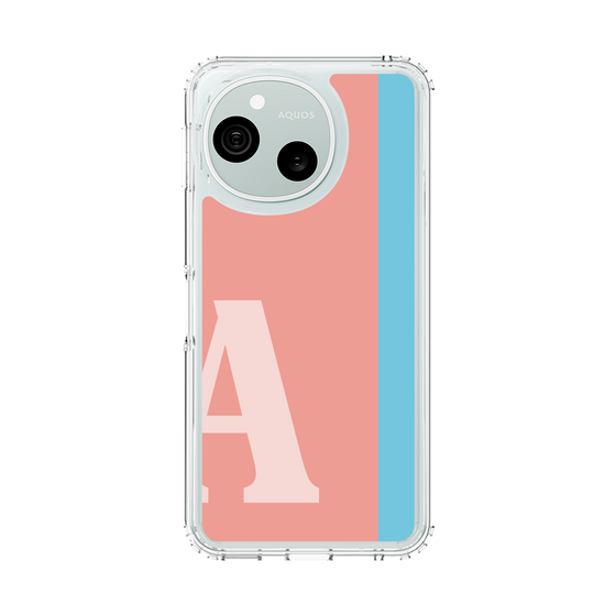 スリムプロテクションケース［ オリジナル - initial color line - A pink ］