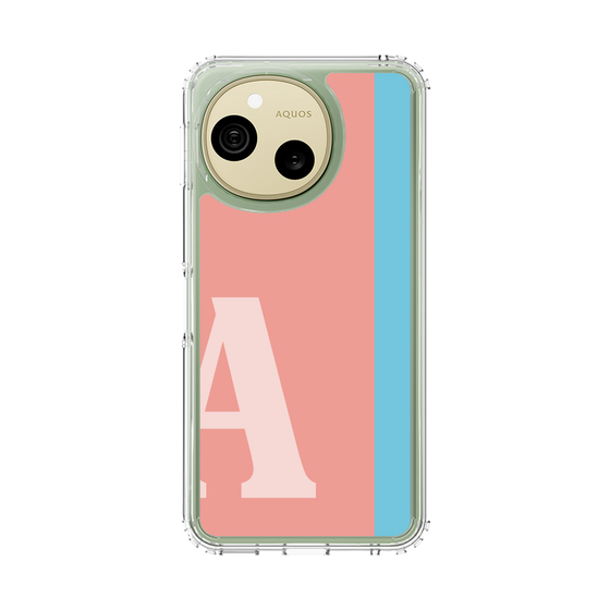 スリムプロテクションケース［ オリジナル - initial color line - A pink ］