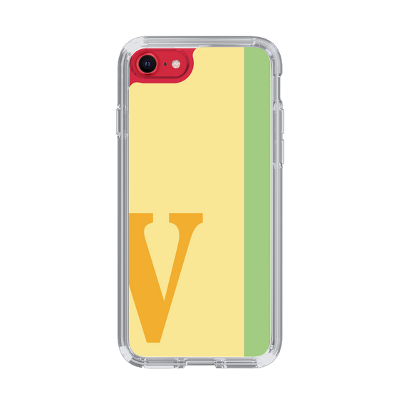 スリムプロテクションケース［ オリジナル - initial color line - V yellow ］