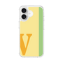 スリムプロテクションケース［ オリジナル - initial color line - V yellow ］