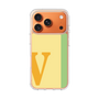 スリムプロテクションケース［ オリジナル - initial color line - V yellow ］