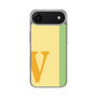 スリムプロテクションケース［ オリジナル - initial color line - V yellow ］