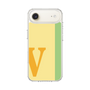 スリムプロテクションケース［ オリジナル - initial color line - V yellow ］