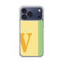 スリムプロテクションケース［ オリジナル - initial color line - V yellow ］