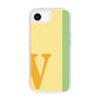 スリムプロテクションケース［ オリジナル - initial color line - V yellow ］