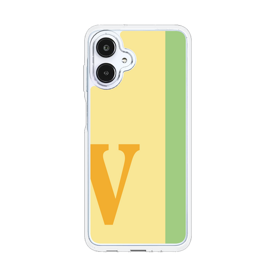 スリムプロテクションケース［ オリジナル - initial color line - V yellow ］