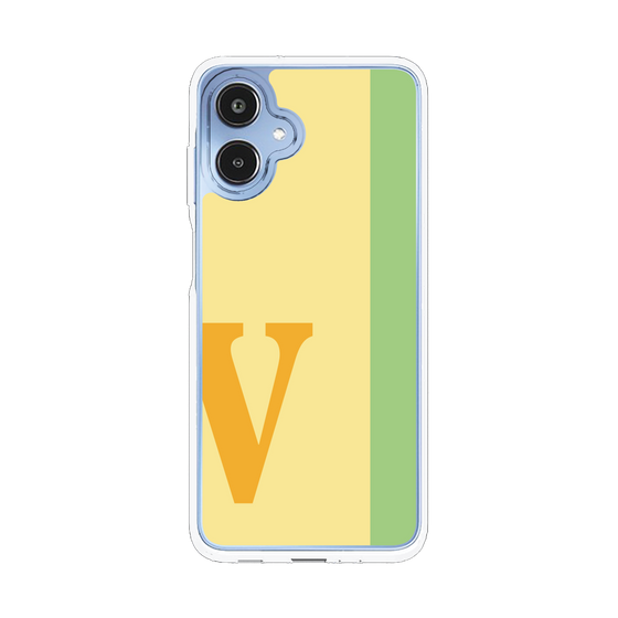 スリムプロテクションケース［ オリジナル - initial color line - V yellow ］