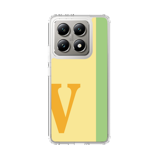スリムプロテクションケース［ オリジナル - initial color line - V yellow ］