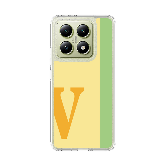スリムプロテクションケース［ オリジナル - initial color line - V yellow ］