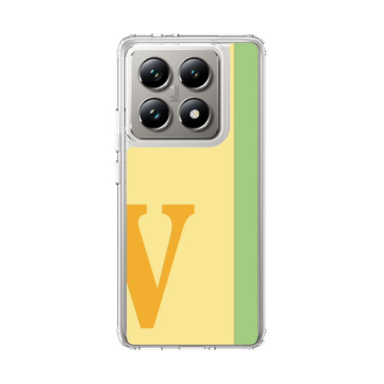 スリムプロテクションケース［ オリジナル - initial color line - V yellow ］