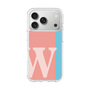 スリムプロテクションケース［ オリジナル - initial color line - W pink ］