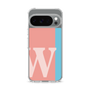 スリムプロテクションケース［ オリジナル - initial color line - W pink ］