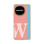スリムプロテクションケース［ オリジナル - initial color line - W pink ］