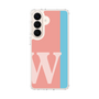 スリムプロテクションケース［ オリジナル - initial color line - W pink ］