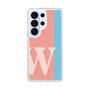 スリムプロテクションケース［ オリジナル - initial color line - W pink ］