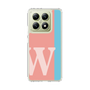 スリムプロテクションケース［ オリジナル - initial color line - W pink ］