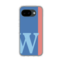 スリムプロテクションケース［ オリジナル - initial color line - W blue ］