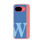 スリムプロテクションケース［ オリジナル - initial color line - W blue ］