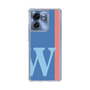 スリムプロテクションケース［ オリジナル - initial color line - W blue ］