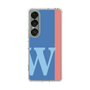 スリムプロテクションケース［ オリジナル - initial color line - W blue ］