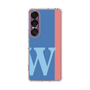 スリムプロテクションケース［ オリジナル - initial color line - W blue ］