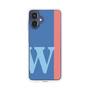 スリムプロテクションケース［ オリジナル - initial color line - W blue ］