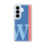 スリムプロテクションケース［ オリジナル - initial color line - W blue ］