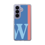 スリムプロテクションケース［ オリジナル - initial color line - W blue ］