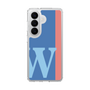 スリムプロテクションケース［ オリジナル - initial color line - W blue ］