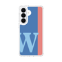スリムプロテクションケース［ オリジナル - initial color line - W blue ］
